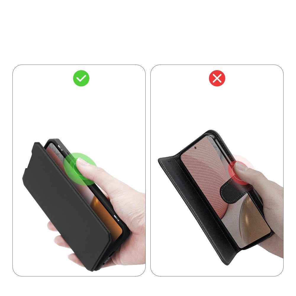 DUX DUCIS Skin X Bokhylster til Samsung Galaxy A72 4G sort