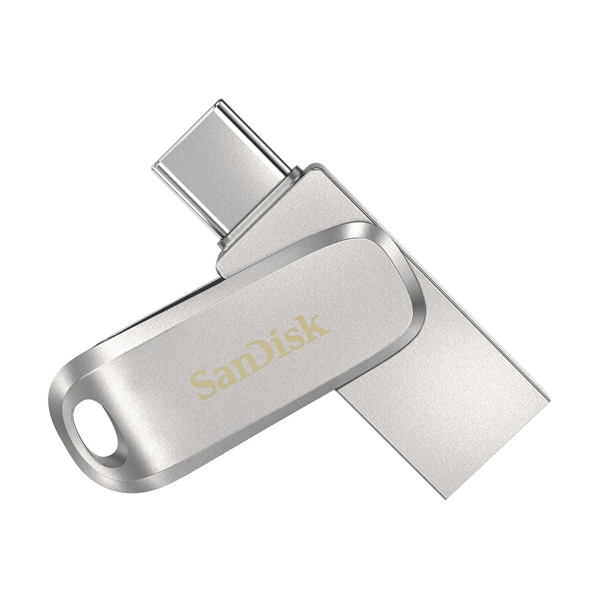 SanDisk Ultra Dual Drive Luxe USB-nøgle 512 GB USB Type-A / USB Type-C 3.2 Gen 1 (3.1 Gen 1) Rustfrit stål