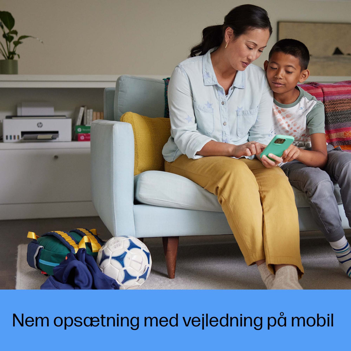 HP Smart Tank 5107 Trådløst All-in-One Farve Printer, Kopimaskine, scanner