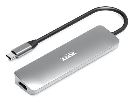 Port Designs 900162 interface hub USB Type-C Sølv