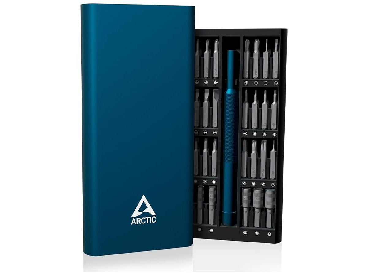 ARCTIC Præcisionsskruetrækker med bitsæt 62 Dele
