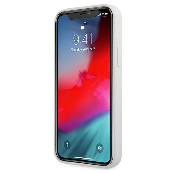 Guess GUHCP12LLSVSCR iPhone 12 Pro Max 6.7" creme/creme hardcase Script Vintage