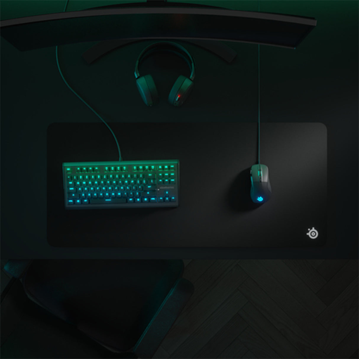 Steelseries QcK XXL Gaming musemåtte Sort
