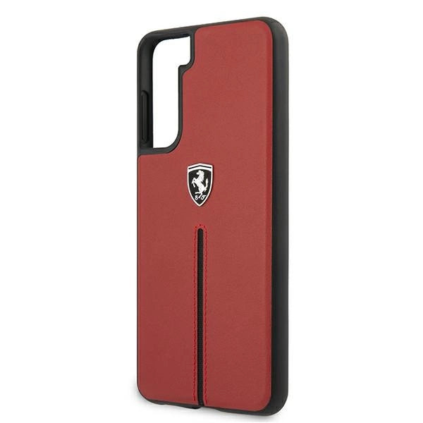 Ferrari FEOSIHCS21SRE S21 G991 rød/rød hardcase Off Track læder nylon stribe