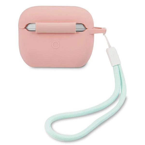 Guess GUACAPLSVSPG AirPods Pro-omslag rosegrøn/pinkgrøn Silicone Vintage