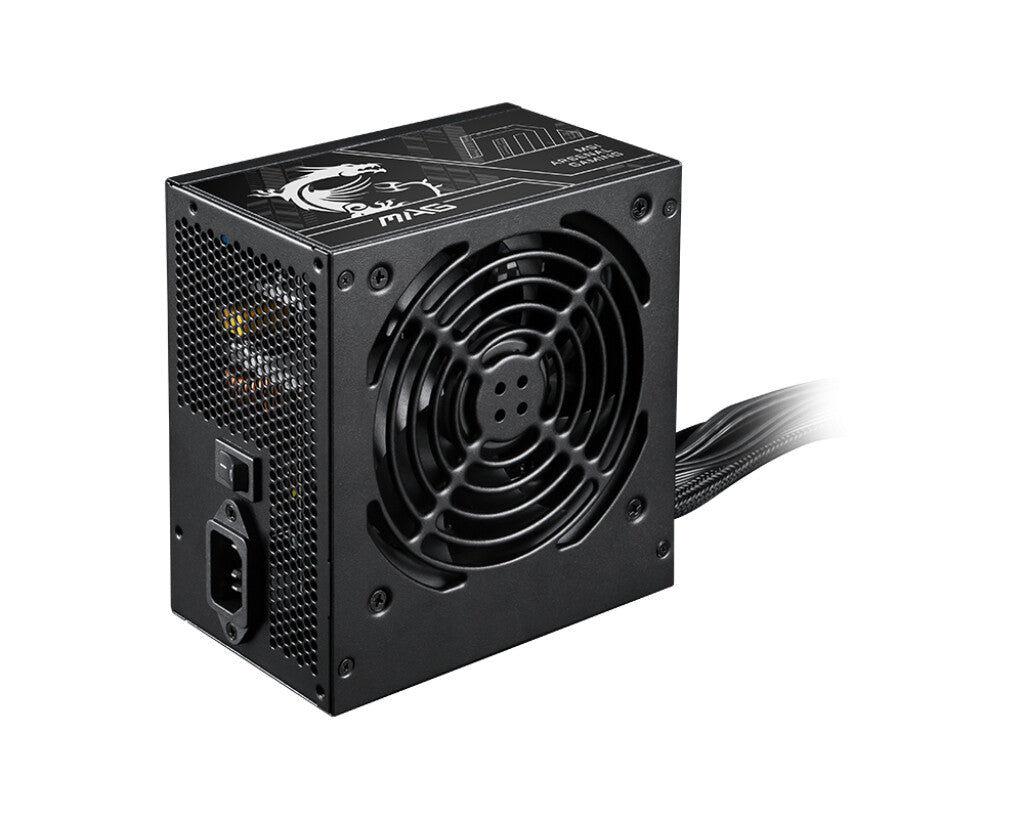 MSI MAG A650BN PCIE5 II enhed til strømforsyning 650 W 20+4 pin ATX ATX Sort