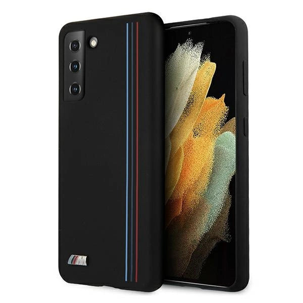 Etui BMW BMHCS21MSIVTBK S21+ G996 sort/sort