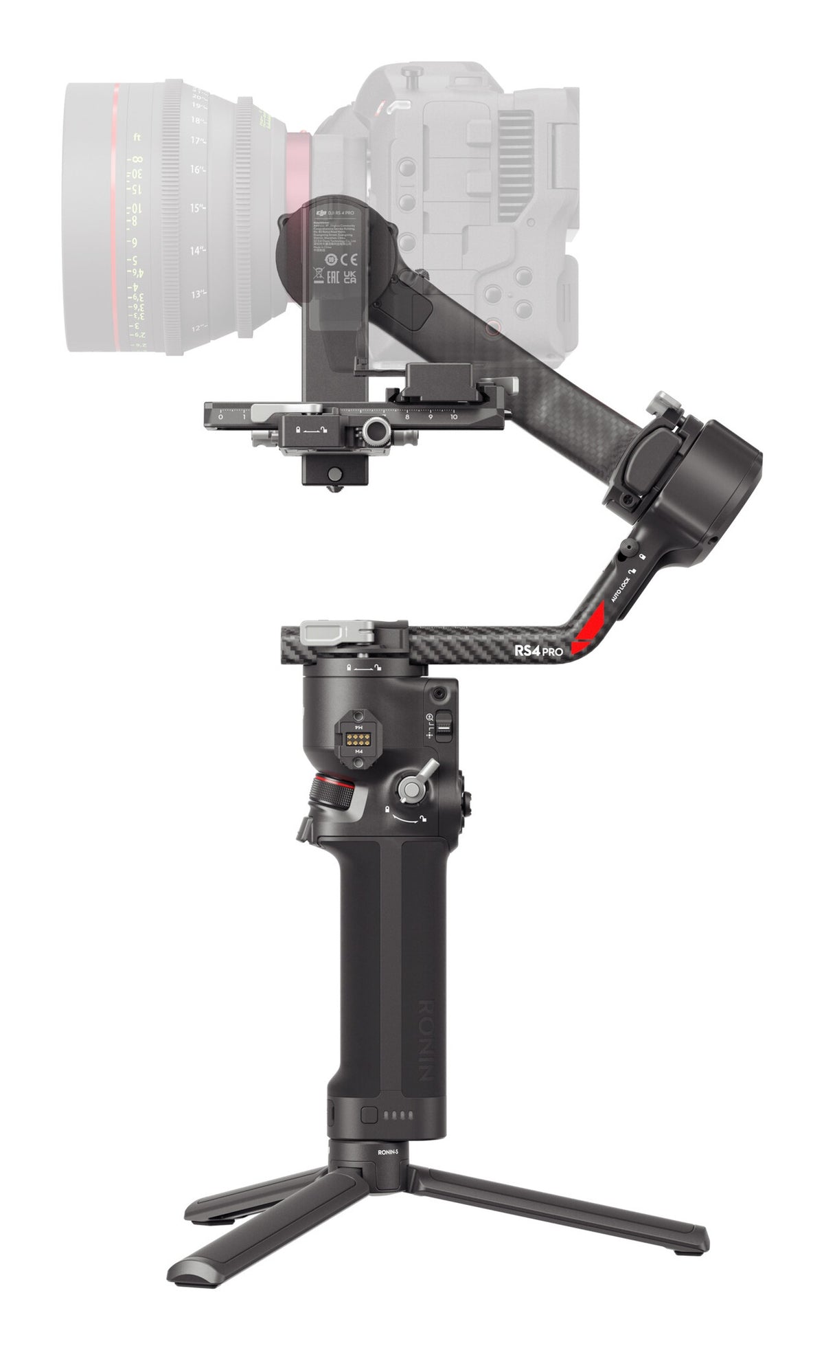 DJI RS 4 Pro Combo Hand camera stabilizer Black
