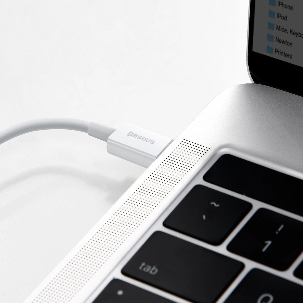 Baseus Superior Series USB-C / Lightning PD 20W 1 m kabel - hvid