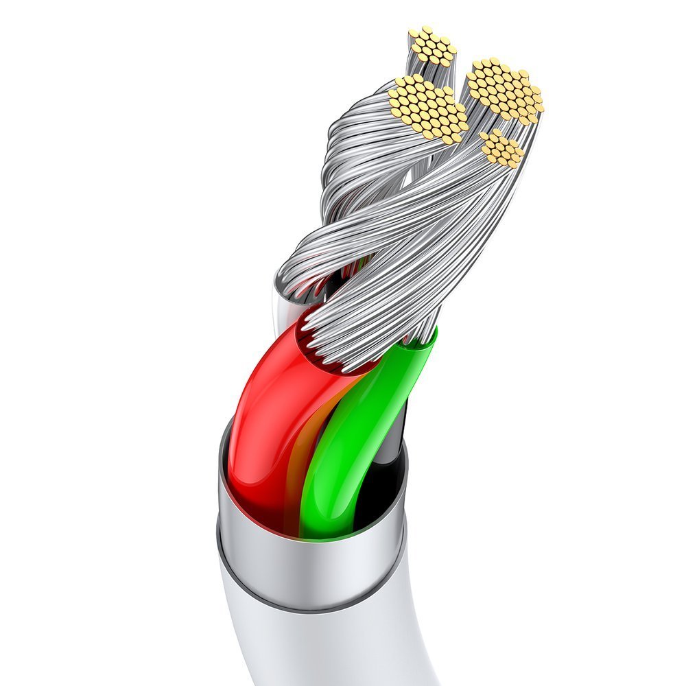 Baseus Superior USB-kabel - USB-type C 66 W 6A 1 m Hvid (CATYS-02)