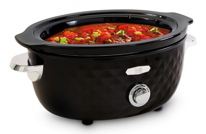 FRITEL Family Slow cooker 3.3liter 150W Sort/krom