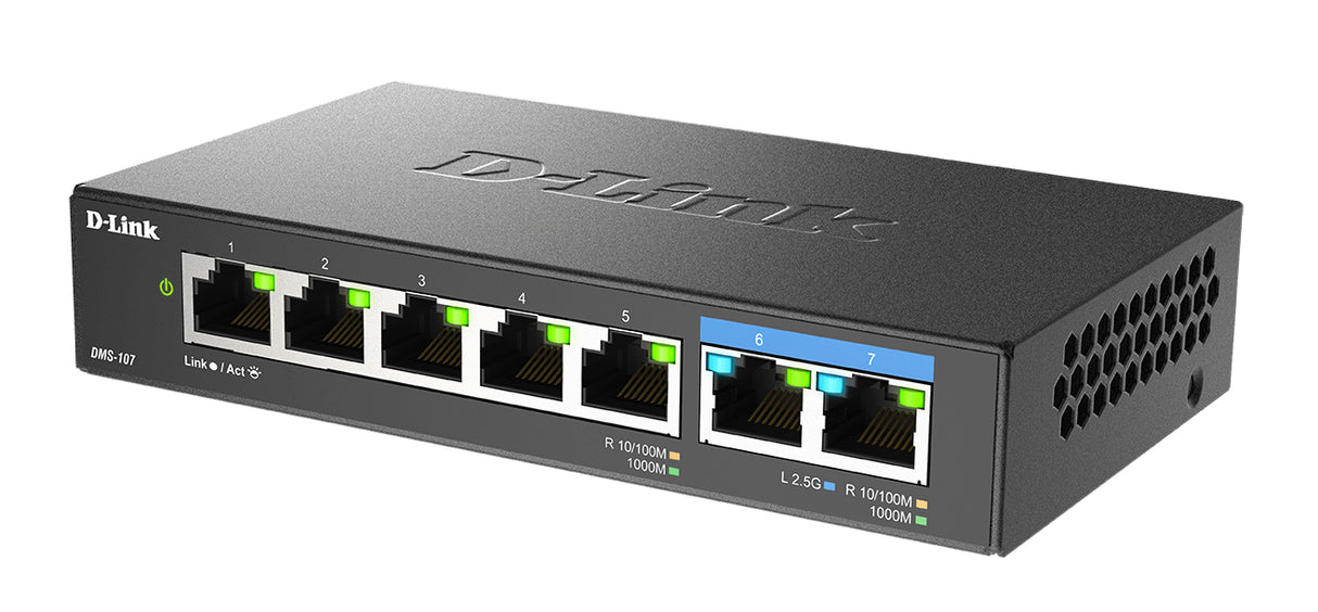 D-LINK 6-port Multi-Gigabit Unmanaged Switch
