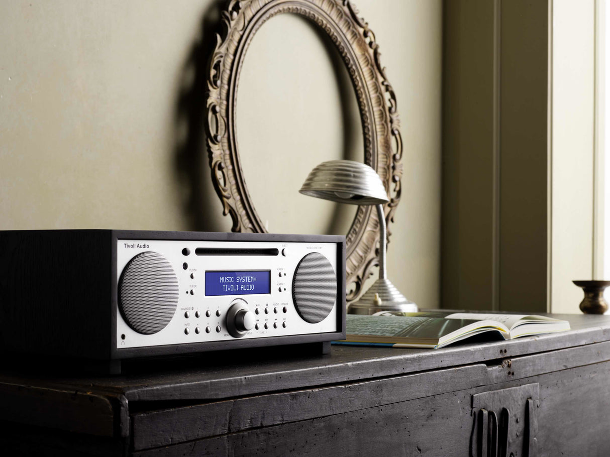 Tivoli Audio Music System BT Digital AM, FM Sort, Sølv MP3-afspilning