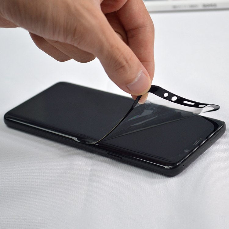 3D Edge Nano Flexi Glass Hybrid Full Screen Protector med ramme til Xiaomi Mi 11 gennemsigtig