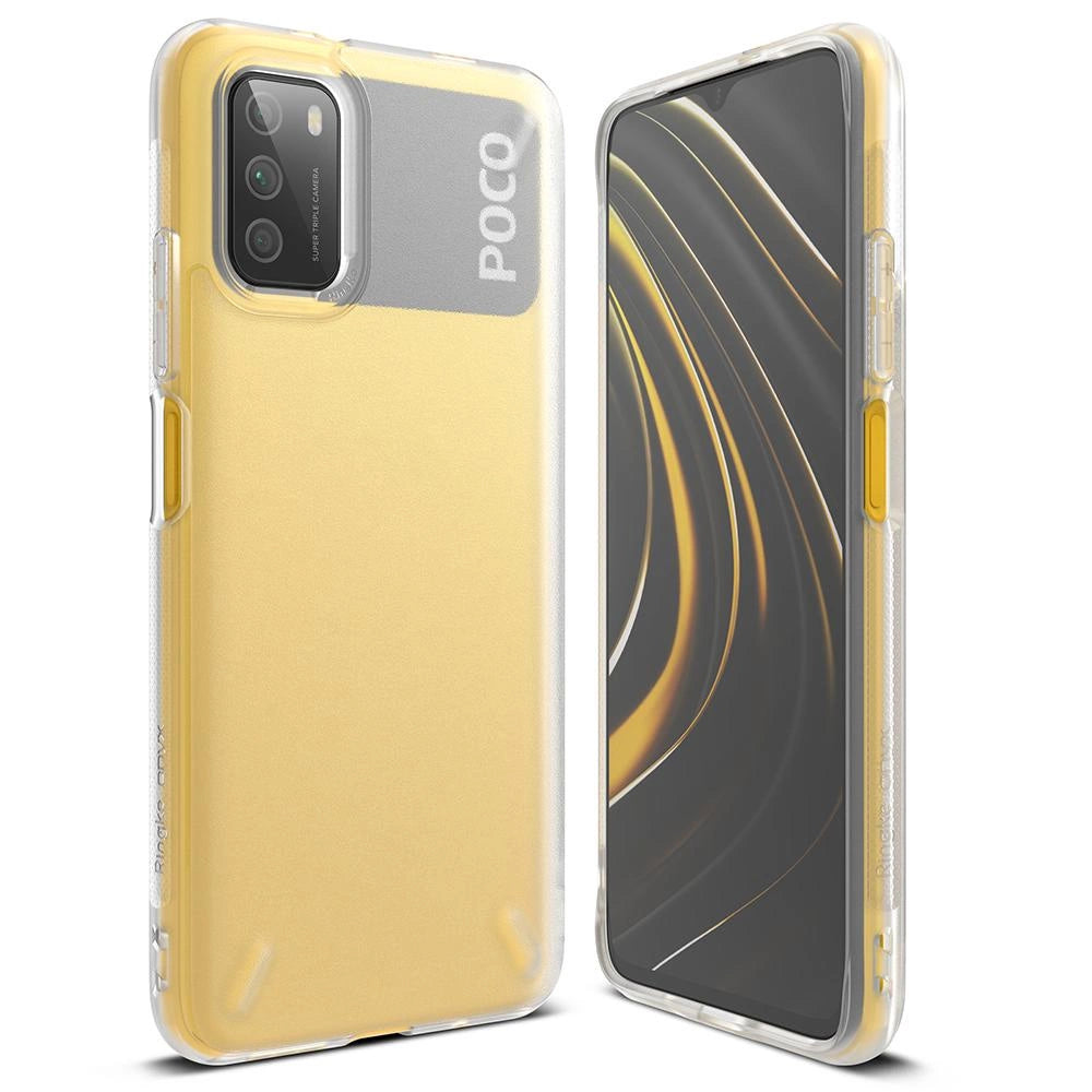 Ringke Onyx Durable TPU Case Cover til Xiaomi Poco M3 gennemsigtig (OXXI0003)