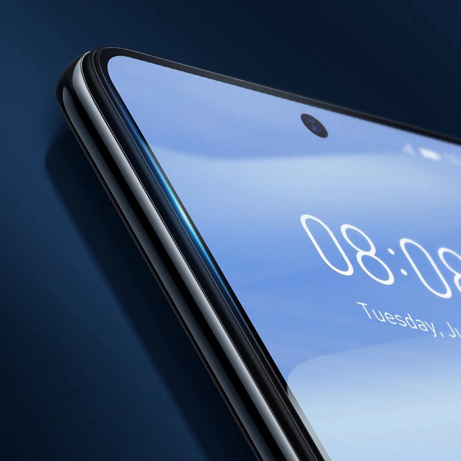 Baseus 2x fuldskærmsbeskyttelsesfilm 0,15 mm til Xiaomi Redmi K40 / K40 Pro / Poco F3 Transparent (SGMIK40-02)