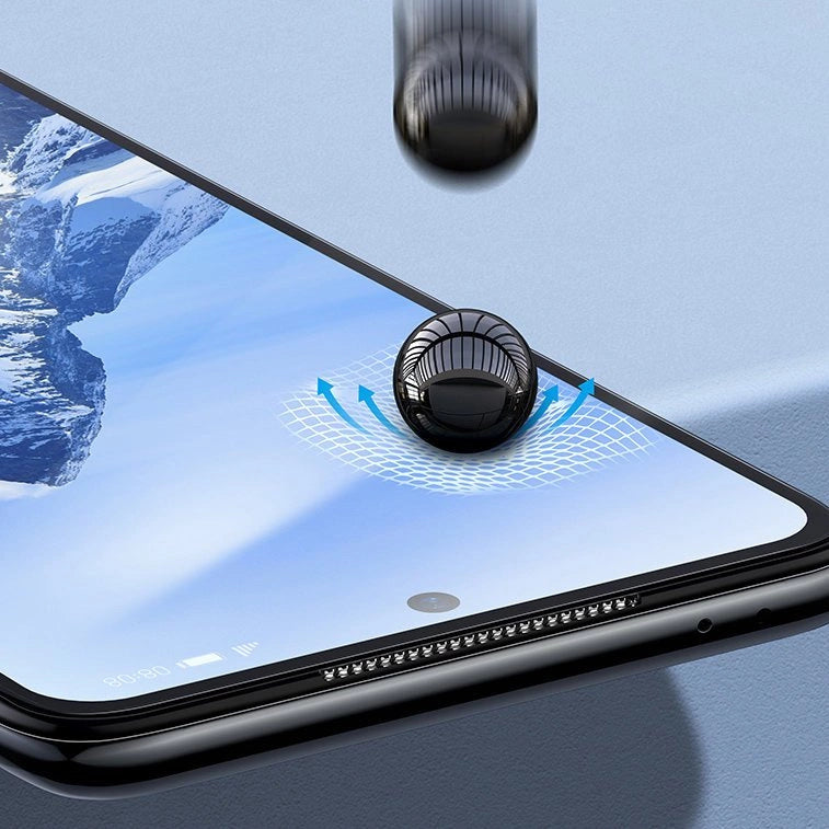 Baseus 2x fuldskærmsbeskyttelsesfilm 0,15 mm til Xiaomi Redmi K40 / K40 Pro / Poco F3 Transparent (SGMIK40-02)