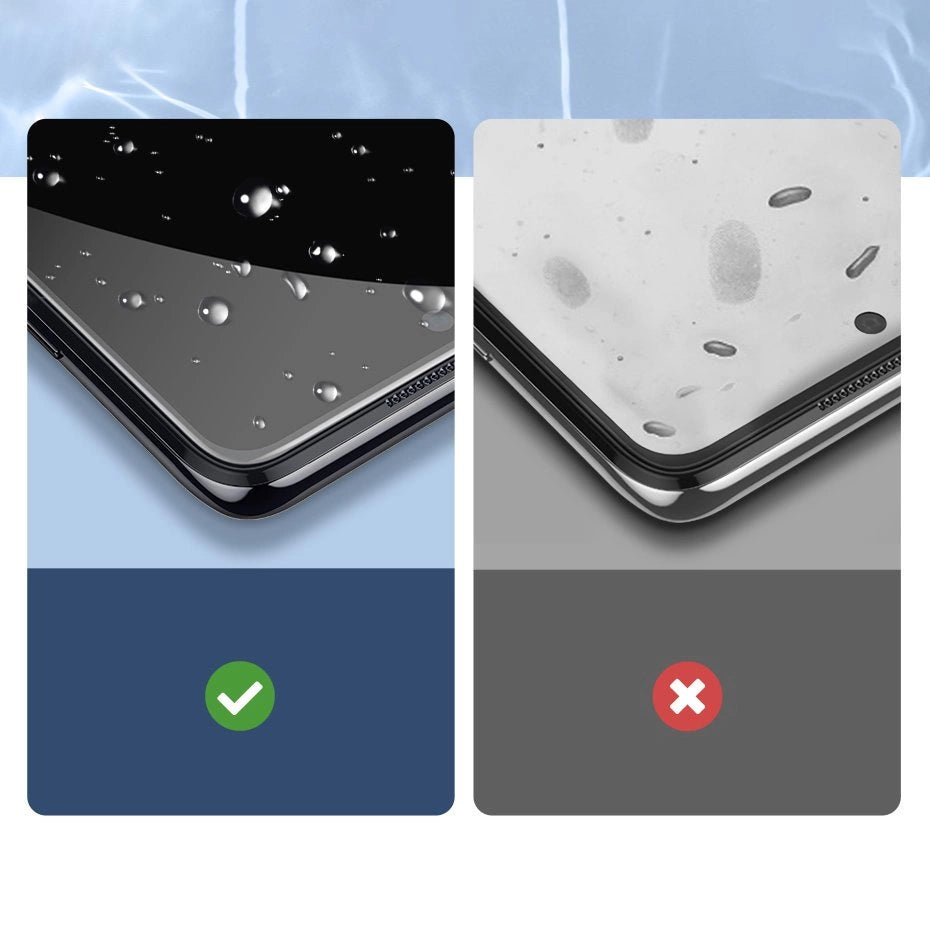 Baseus 2x fuldskærmsbeskyttelsesfilm 0,15 mm til Xiaomi Redmi K40 / K40 Pro / Poco F3 Transparent (SGMIK40-02)