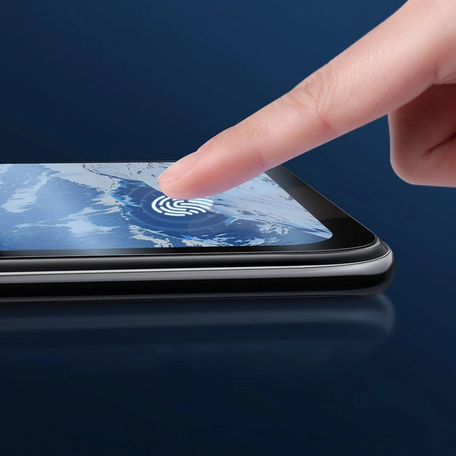 Baseus 2x fuldskærmsbeskyttelsesfilm 0,15 mm til Xiaomi Redmi K40 / K40 Pro / Poco F3 Transparent (SGMIK40-02)