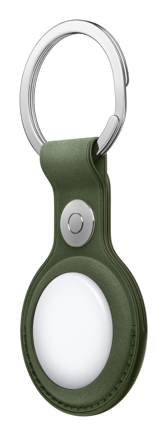Apple AirTag FineWoven Key Ring - Moss