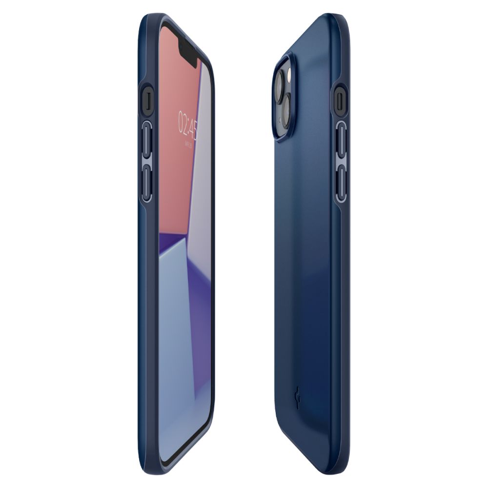 Spigen Thin Fit Iphone 14 Plus / 15 Plus Marineblå