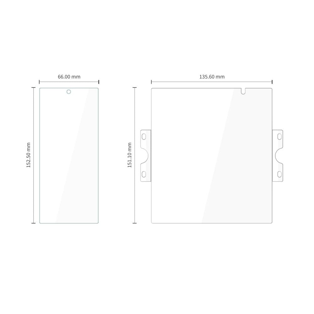 Beskyttelsessæt Tech Protect Easy Set Foil & Glass Fit+ 4 I 1 Galaxy Z Fold 8 Ultra Clear