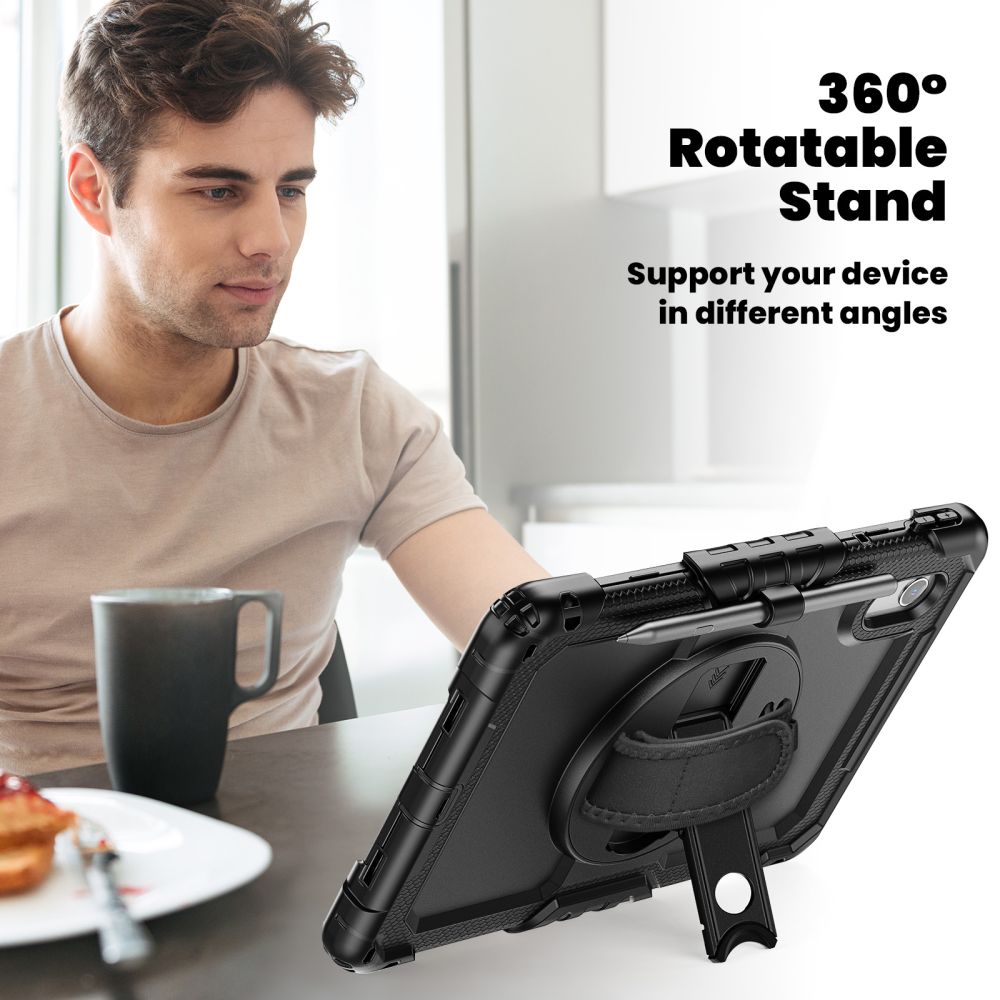 Tech Protect Solid 2 Sæt Lenovo Idea Tab / K11 Gen 2 11.0 Tb 336 Sort
