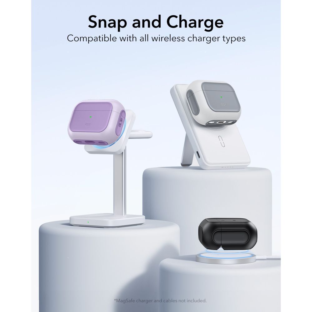 Esr Orbit Halolock Magsafe Apple Airpods Pro 3 Lavendel