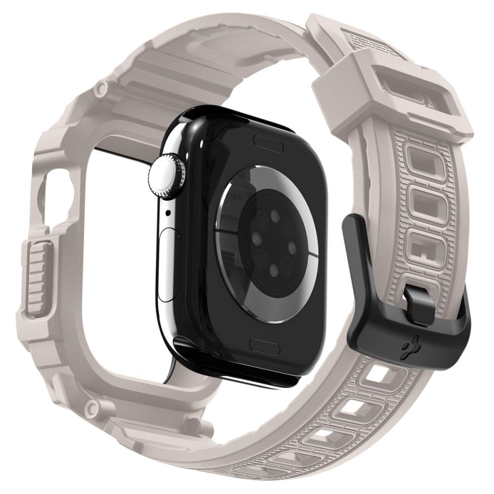 Spigen Rugged Armor ”Pro” V2 Apple Watch 10/11 (46 Mm) Dune Beige