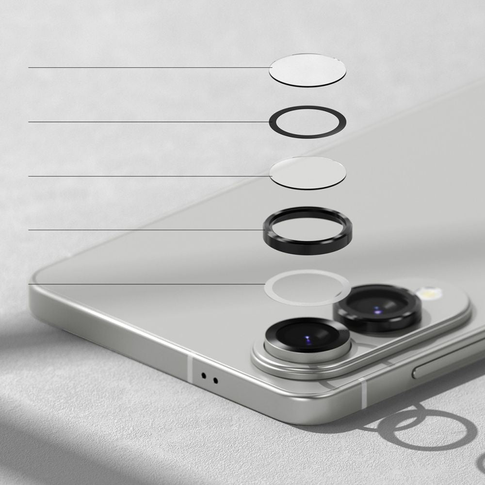 Kamera Beskyttelse Ringke Kamera Rammebeskytter Galaxy S25 Edge Sort