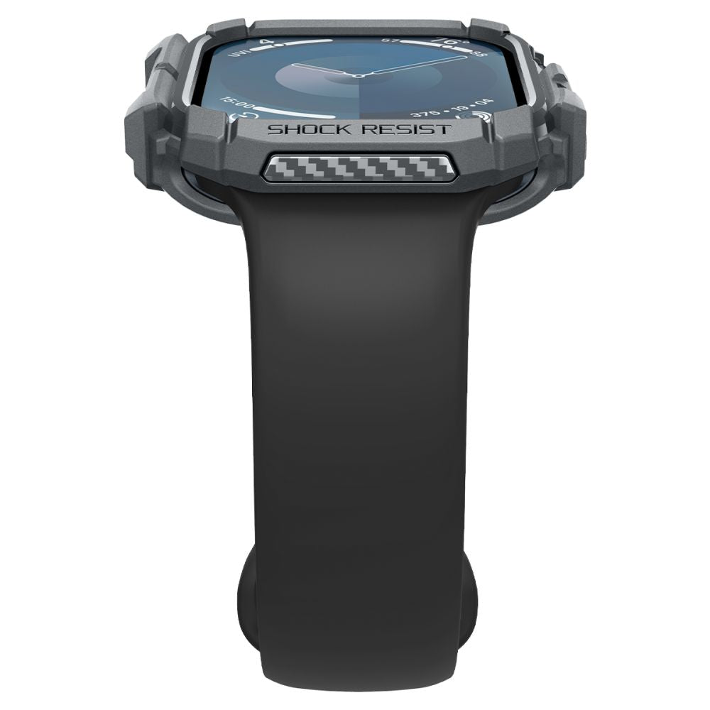 Spigen Rugged Armor Apple Watch 10/11 (46 Mm) Mørkegrå