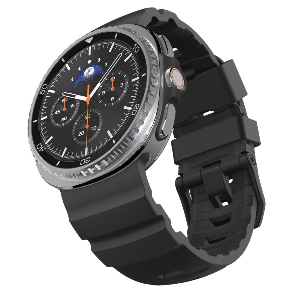Spigen Wbs2 Band Til Samsung Galaxy Watch 8 / 9 / Classic (40 / 44 / 46 Mm) Sort