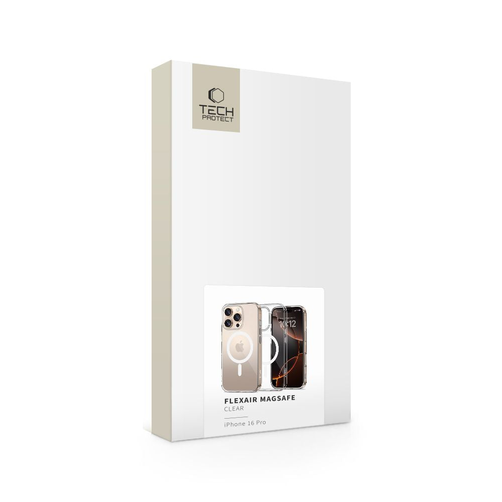 Tech Protect Flexair Magsafe Iphone 16 Pro Klar