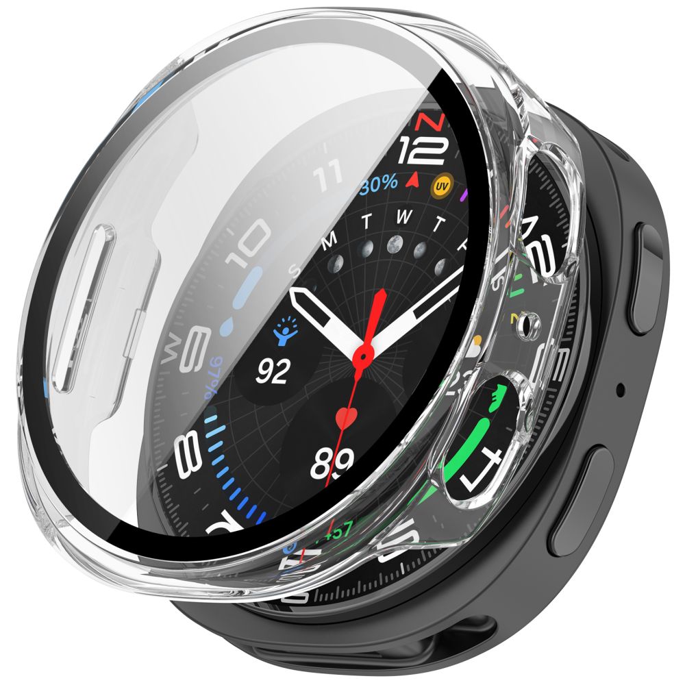 Tech Protect Defense 2 Pak Samsung Galaxy Watch 8/9 (44 Mm) Matsort & Klar