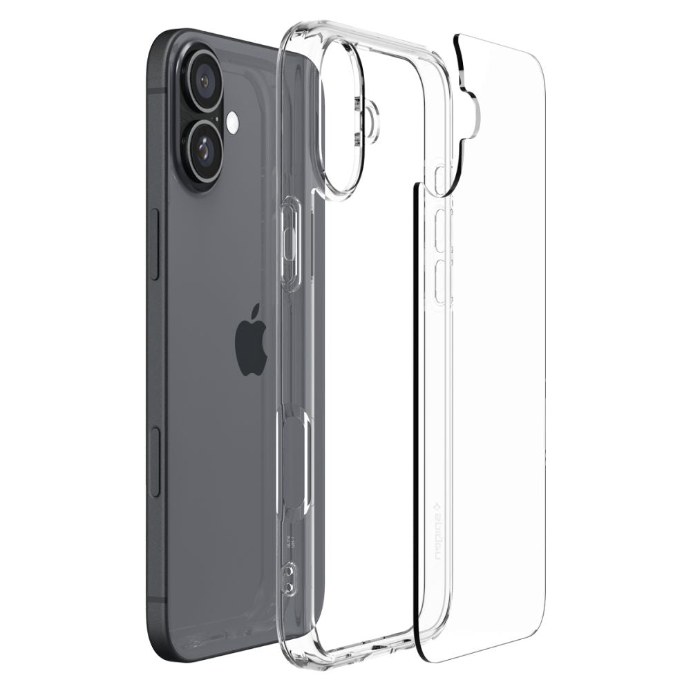 Spigen Ultra Hybrid Iphone 16 Krystalklar