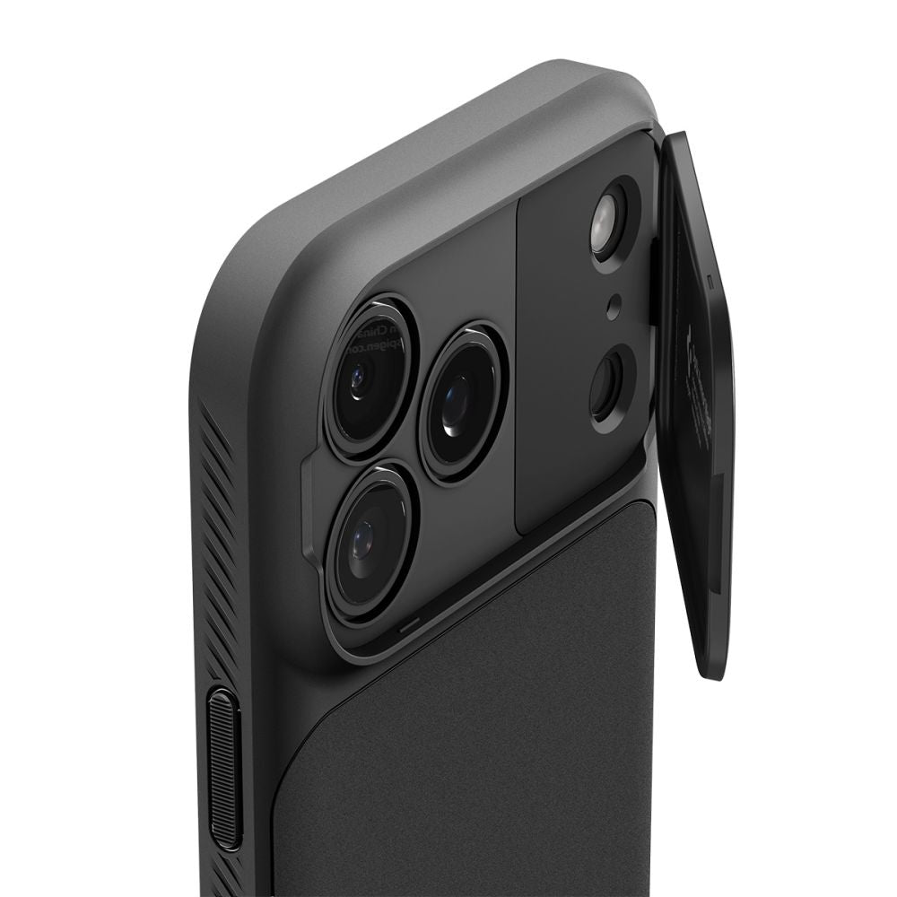 Spigen Optik Armor Mag Magsafe Iphone 17 Pro / 18 Pro Sort