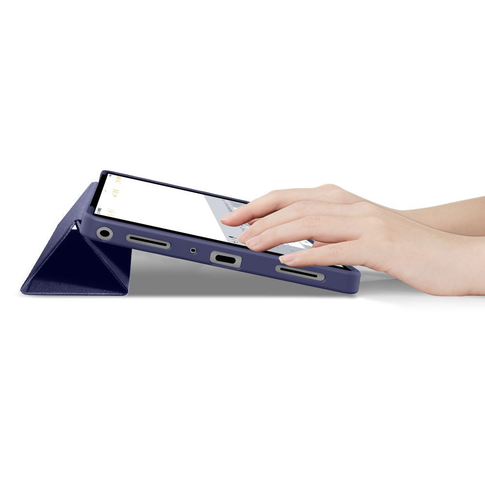 Tech Protect Smartcase Galaxy Tab A9+ / A11+ Plus 11.0 X210 / X215 / X216 / X230 / X235 / X236 Marineblå