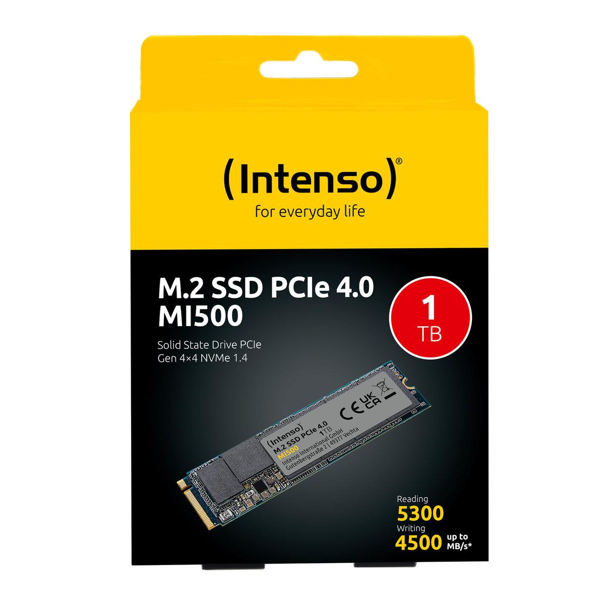 Intenso MI500 1 TB M.2 PCI Express 4.0 NVMe