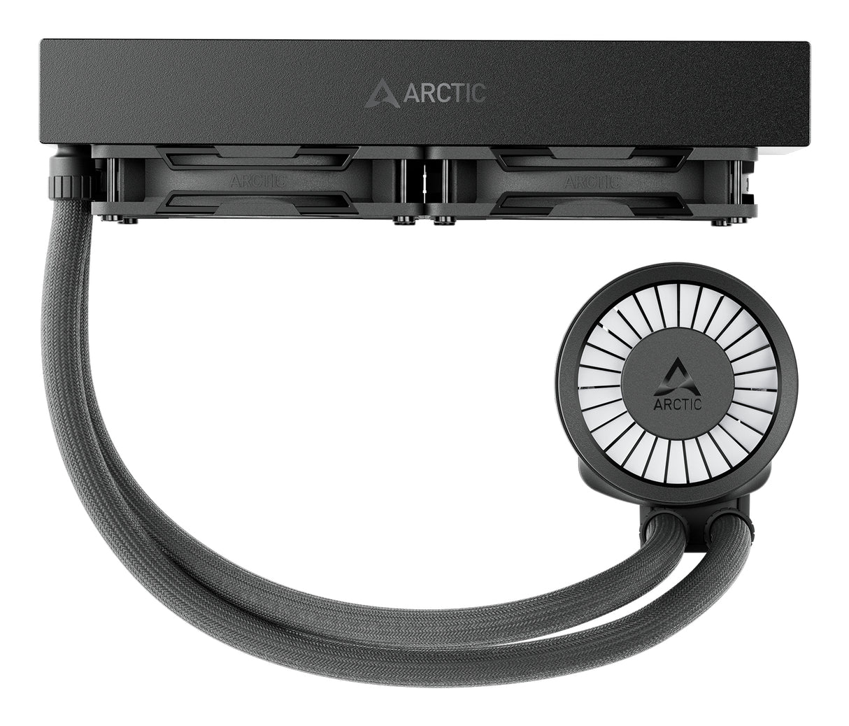 ARCTIC Liquid Freezer III Pro 240 A-RGB Processor Alt-i-en væskekøler 12 cm Sort, Hvid 1 stk
