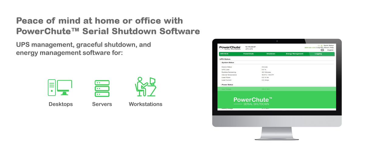 APC BX750MI-GR UPS-enhed Interaktivt indgangsstik 0,75 kVA 410 W 4 AC stikkontakt(er)