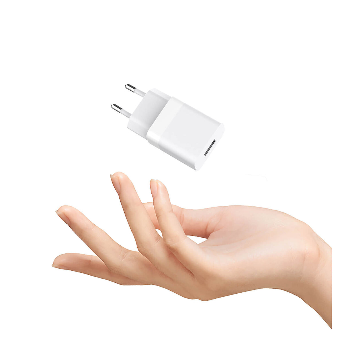 Gear Lader 220V 1xUSB 2,4A Hvid Lightning Kabel 1m MFI C89