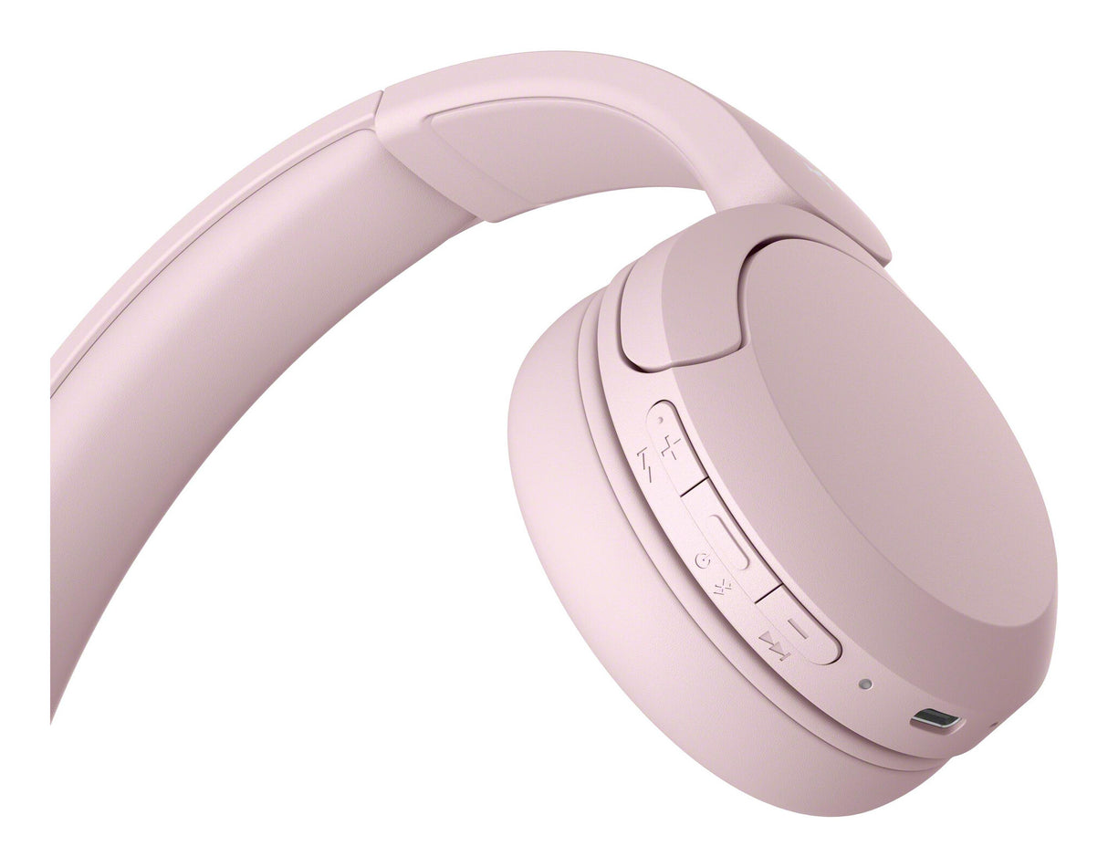 Sony WHCH520P.CE7 hovedtelefoner/headset Trådløs Opkald/musik USB Type-C Bluetooth Lyserød