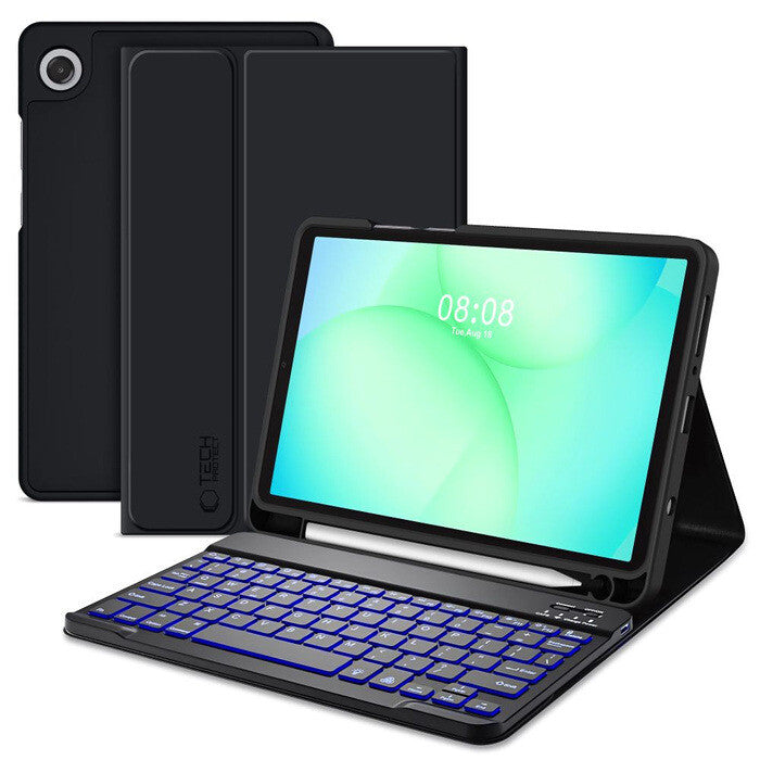 Tech Protect Sc Pen + Tastatur Galaxy Tab A9+ / A11+ Plus 11.0 X210 / X215 / X216 / X230 / X235 / X236 Sort