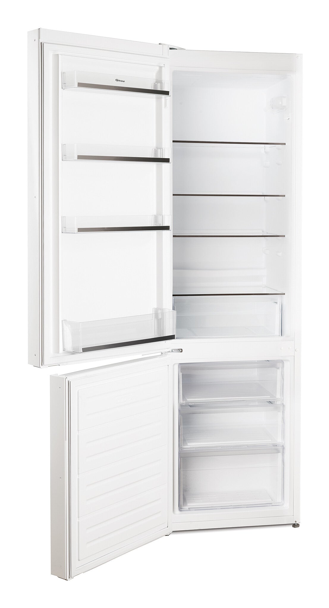 Gram KF 471854 (V) køle-/fryseskab Fritstående 288 L Hvid