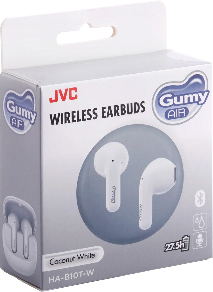 JVC GUMY Headset Trådløs I ørerne Musik Bluetooth Hvid