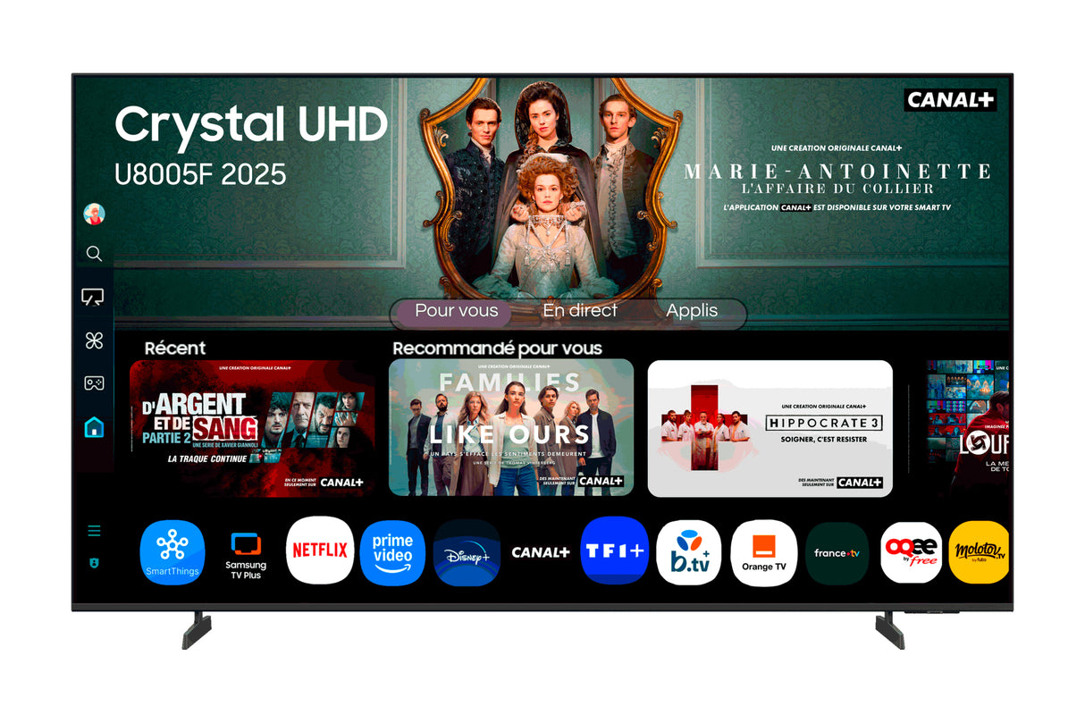 Samsung TU75U8005FUXXC UHD 4K Smart TV