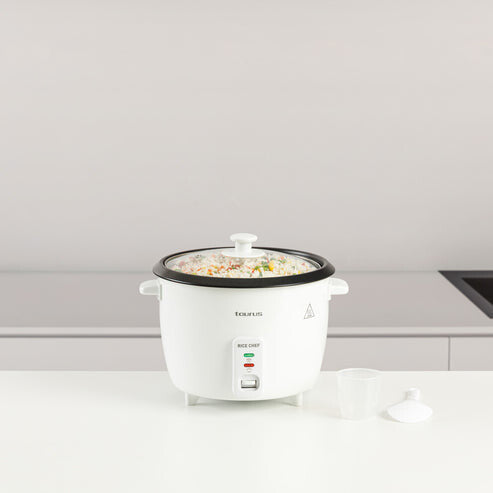 Taurus RICE CHEF riskoger 1,8 L 700 W Grå, Hvid