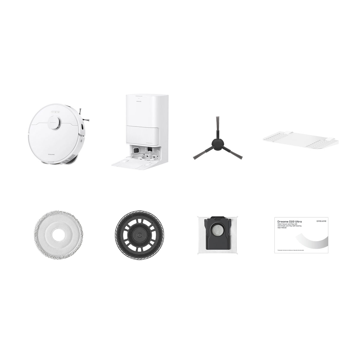 Dreame D20 Ultra 0,32 L Hvid