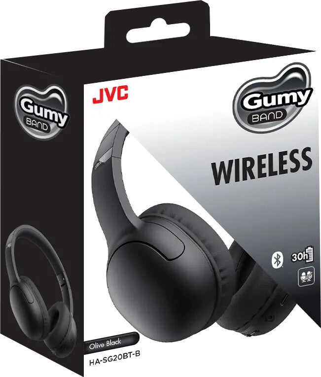 JVC Gumy Band Headset Kabel & trådløs Opkald/musik Bluetooth Sort