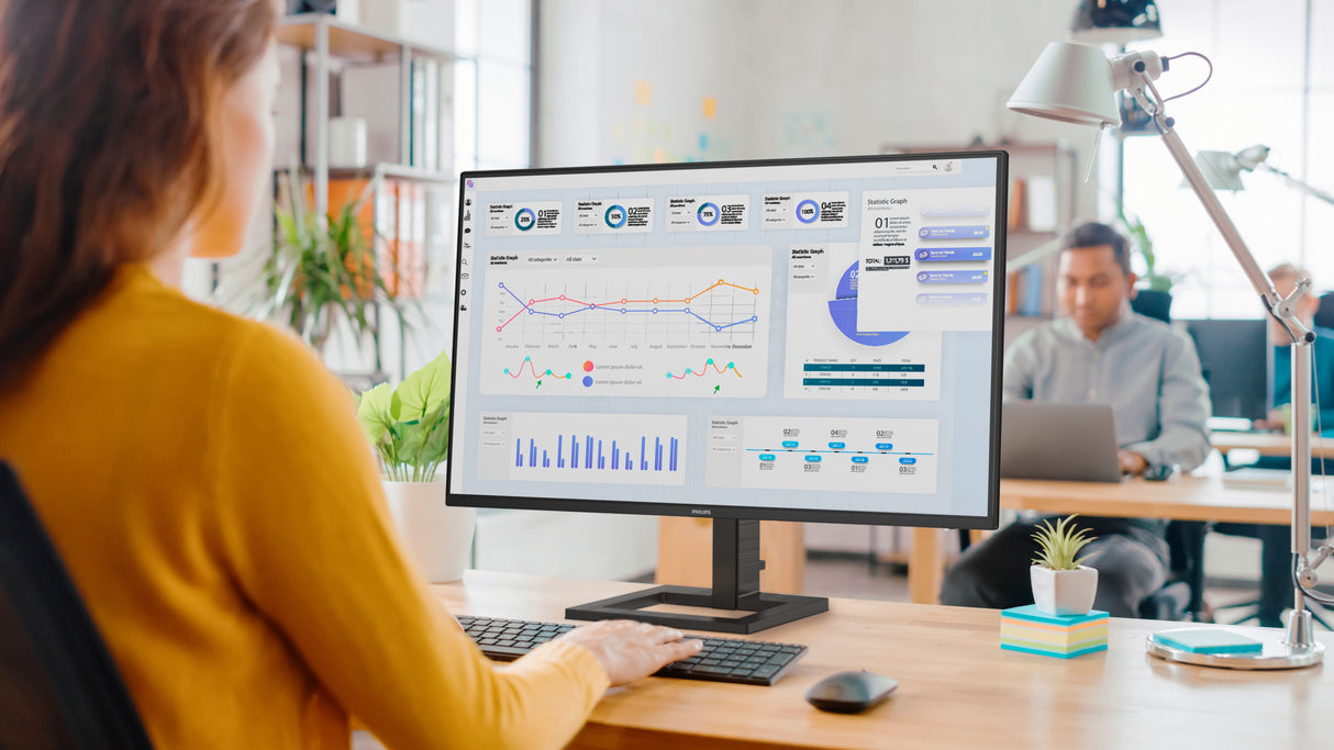 Philips 1000 series 27E1N1600AE/23 LED display 68,6 cm (27") 2560 x 1440 pixel Quad HD LCD Sort